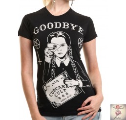 Cult Wednesday black t-shirt Addams Family by Cupcake Cult