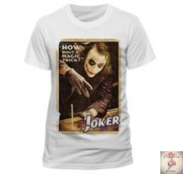 Batmen - The Joker Heath Ledger t-shirt - "How About A Magic Trick?" - XX Large