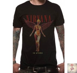 Nirvana 'In Utero' men's band t-shirt 