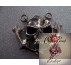 Large skull belt buckle
